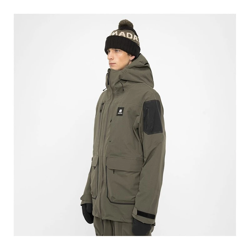 Armada Mens Grands 3L Jacket (Green) | Sportpursuit.com