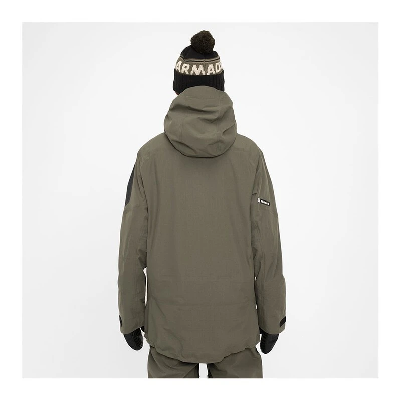 Armada Mens Grands 3L Jacket (Green) | Sportpursuit.com