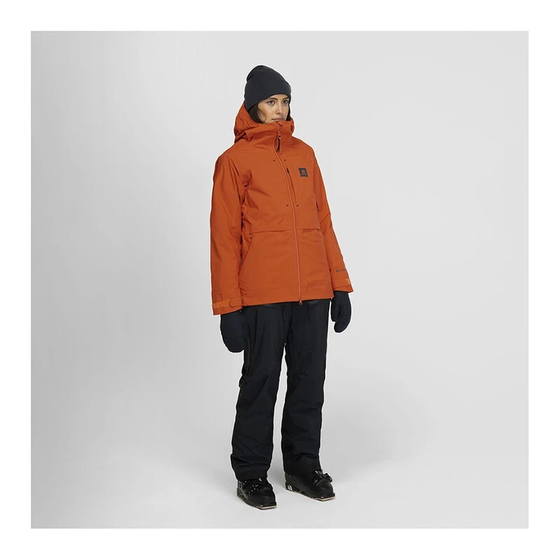Armada Womens Perennia 3L Gore Tex Jacket Orange Sportpursuit