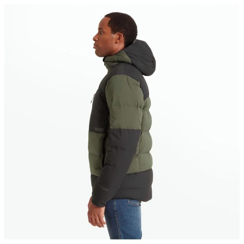 Artilect Mens High AF Down Jacket (Fossil/Black) | Sportpursuit.com