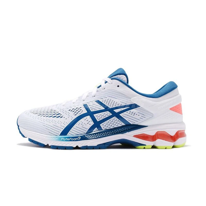 Asics Chaussures de course a pied Gel Kayano 26 Homme Blanc Lake Driv
