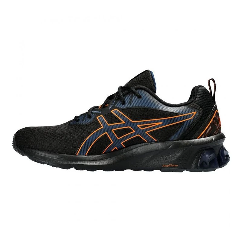 Asics Mens Gel Quantum 90 IV Casual Shoes Black Shocking Orange Sp