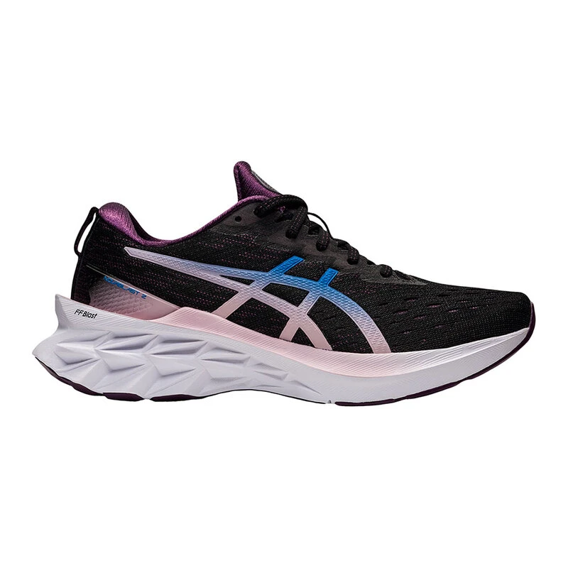 Asics Womens Novablast 2 Running Shoes Black Lake Drive Sportpursu