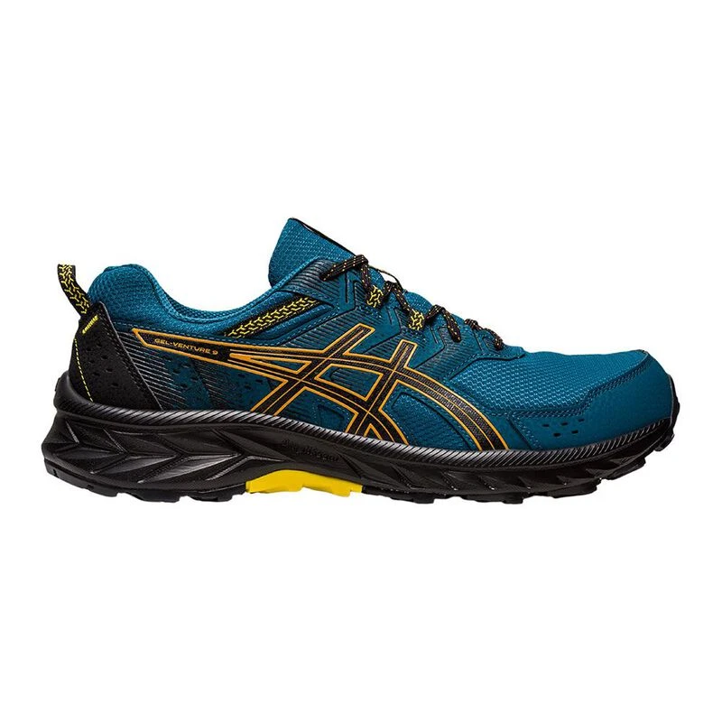 Asics Mens Gel Venture 9 Trail Running Shoes Blue Sportpursuit
