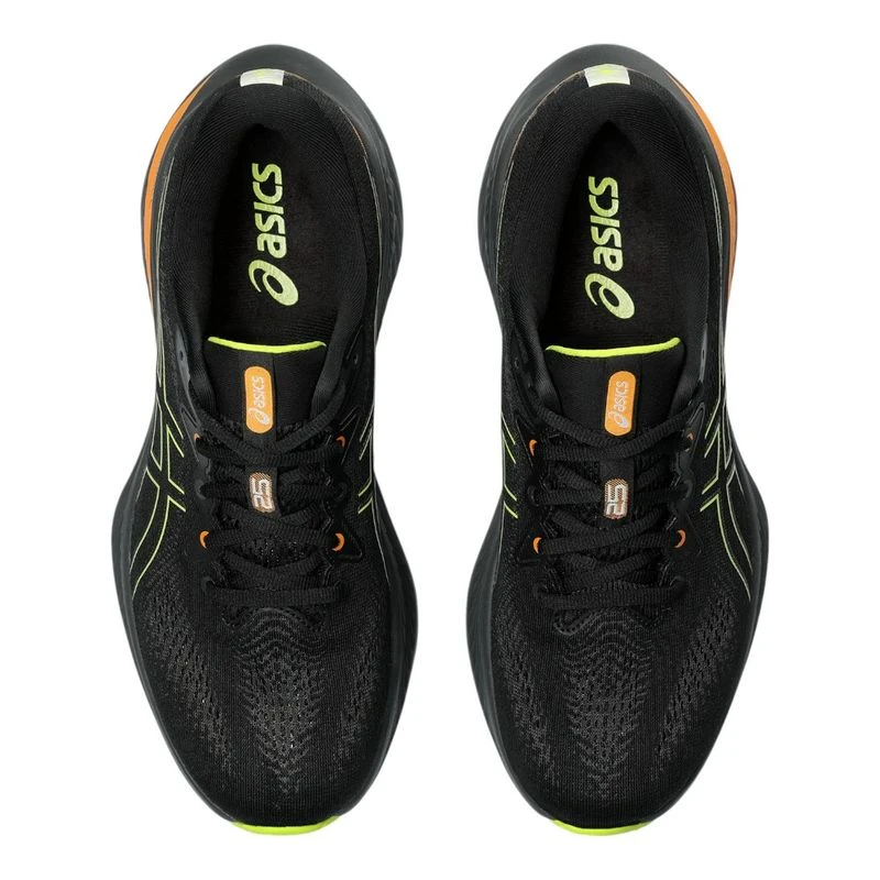 Asics Mens Gel-Cumulus 25 GTX Running Shoes (Black/Neon Lime) | Sportp