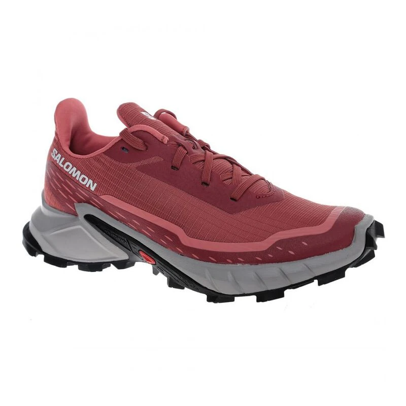Salomon Womens Alphacross 5 Trail Running Shoes Pink Sportpursuit