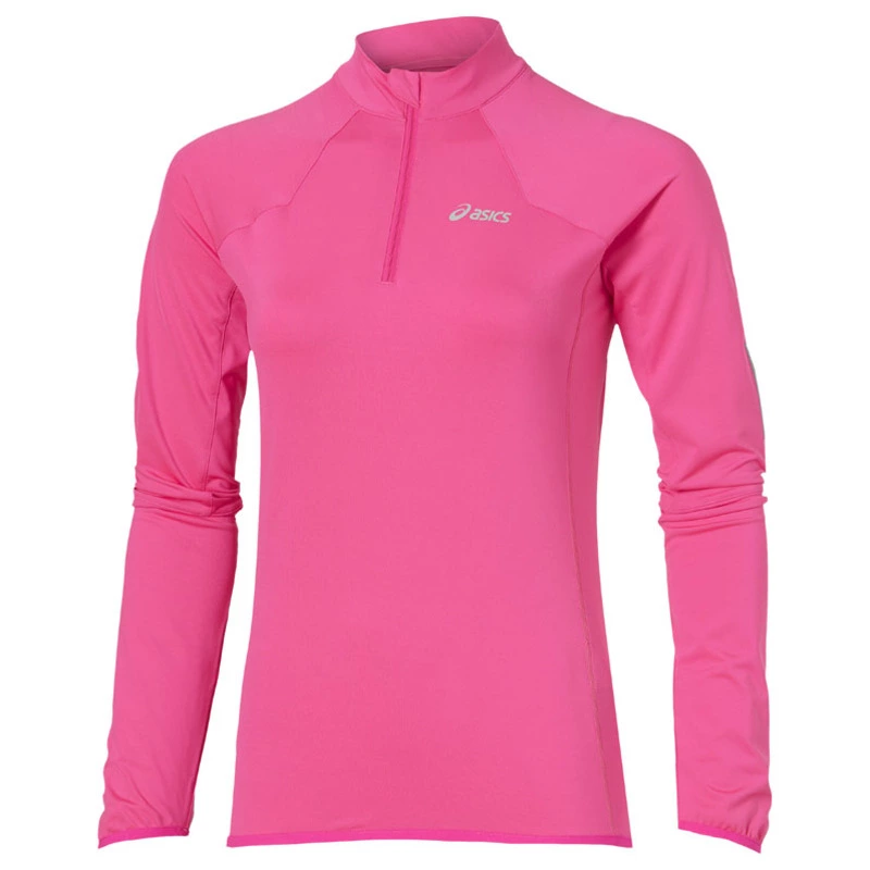 Asics Pull Running Femme Rose Sportpursuit