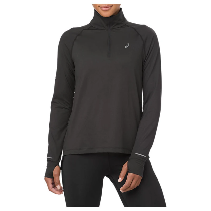 Asics Pull Thermopolis Femme Noir Sportpursuit