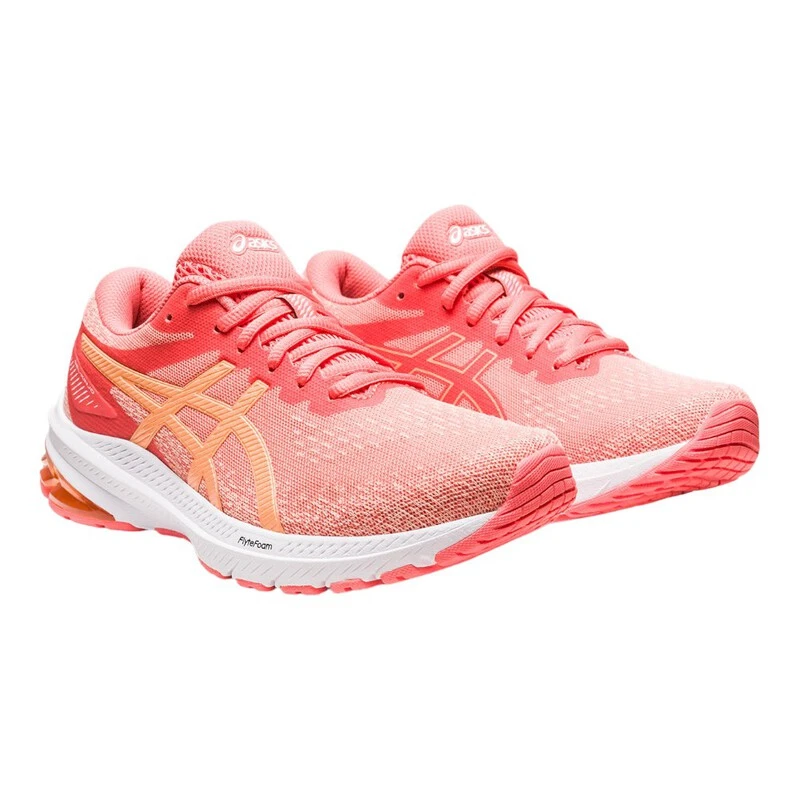 Asics Womens Gel Kinjo Running Shoes Orange Sportpursuit