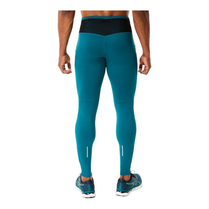 Asics Mallas Winter Run Hombres Verde privatesportshop.es