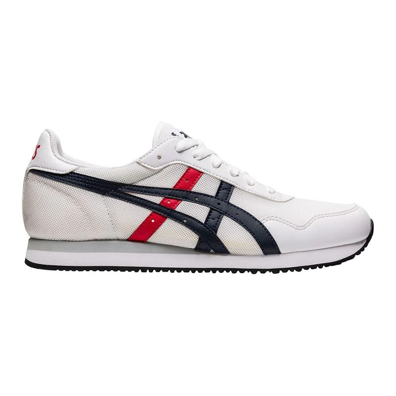 Asics Tiger Runner Casual Shoes White Midnight Sportpursuit