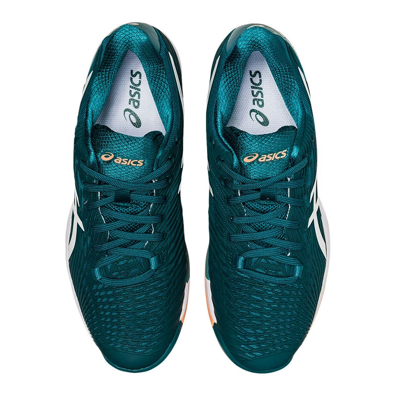 Asics Mens Solution Speed FF 2 Indoor Tennis Shoes (Blue