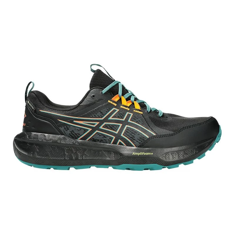 Asics Mens Gel-Sonoma 8 GTX Trail Running Shoes (Black/Rainy Lake) | S