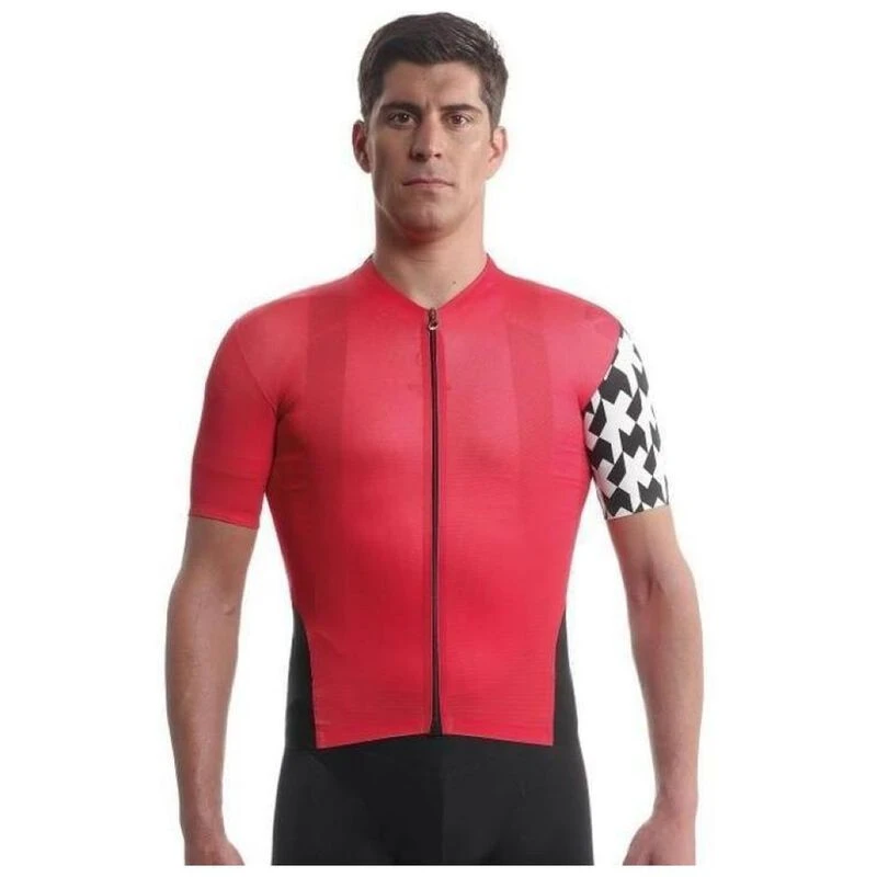 Assos Mens Equipe EVO8 Jersey (Red) | Sportpursuit.com