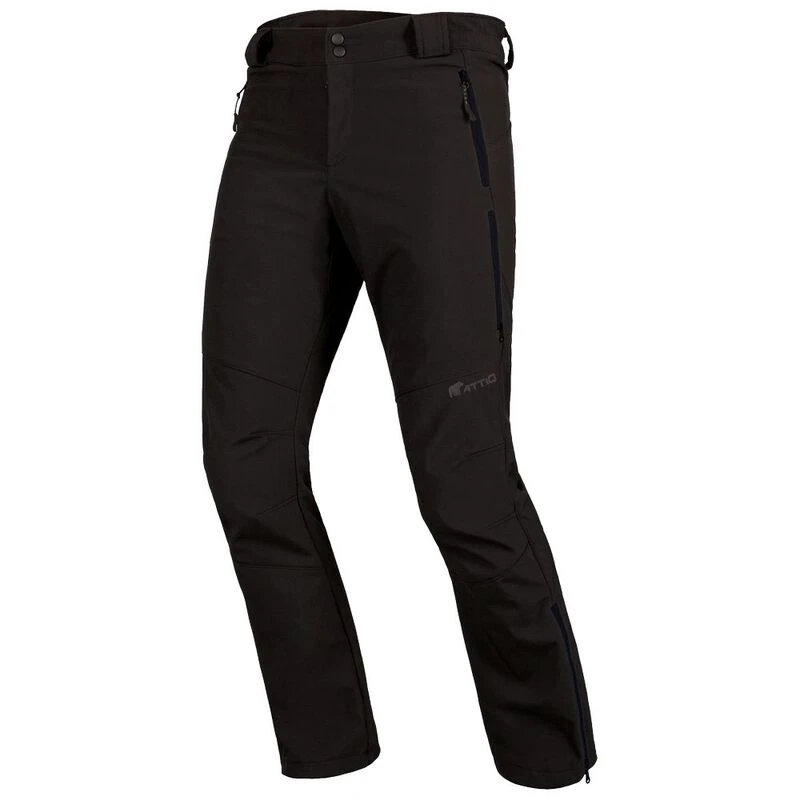 Attiq Mens Tech Softshell Outdoor Tights (Black)