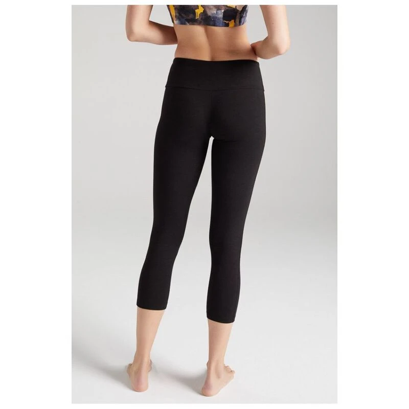 BAM Womens Enduro 3 4 Leggings Black Sportpursuit