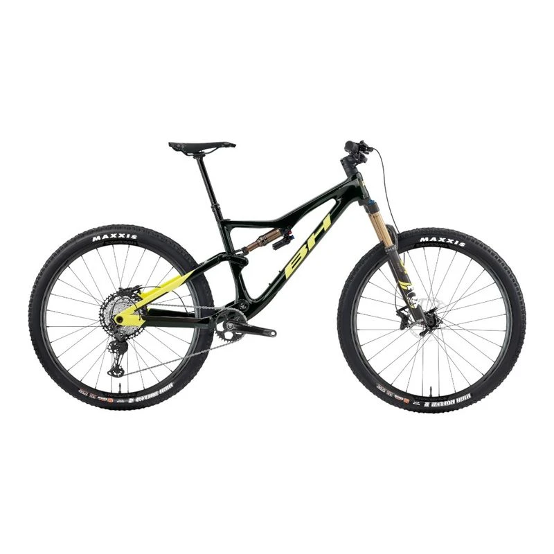 Yellow full suspension mountain bike cheap