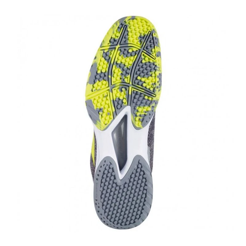 Babolat Mens Jet Tere Sand Grass Tennis Shoes Grey Aero Sportpursu