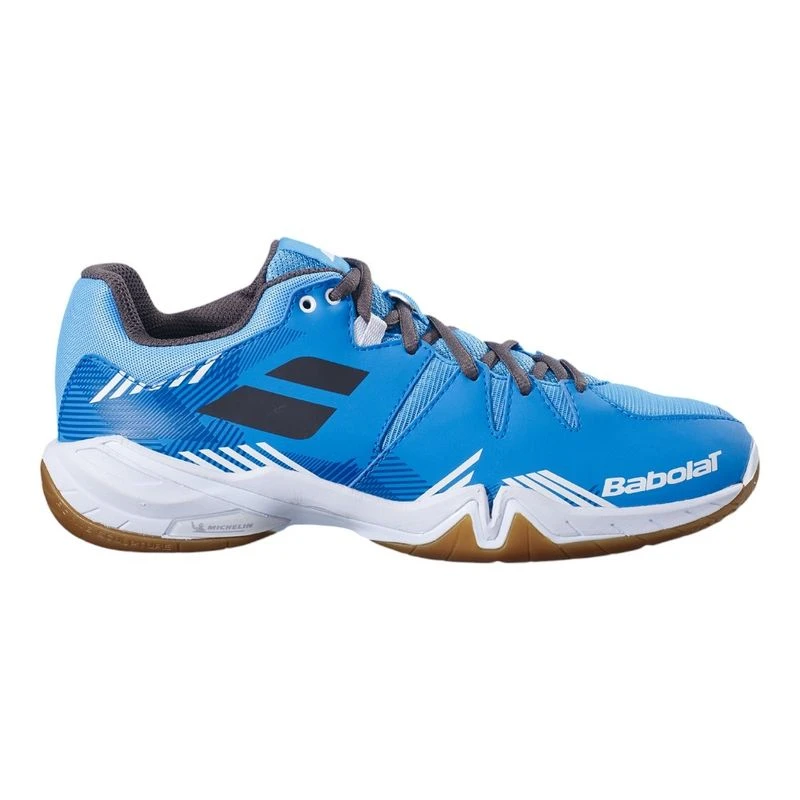 Babolat Mens Shadow Spirit Badminton Shoes Blue Black Sportpursuit