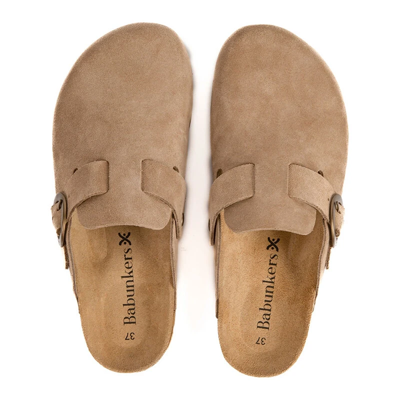 Babunkers Womens 50019C03 Sandals (Brown) | Sportpursuit.com