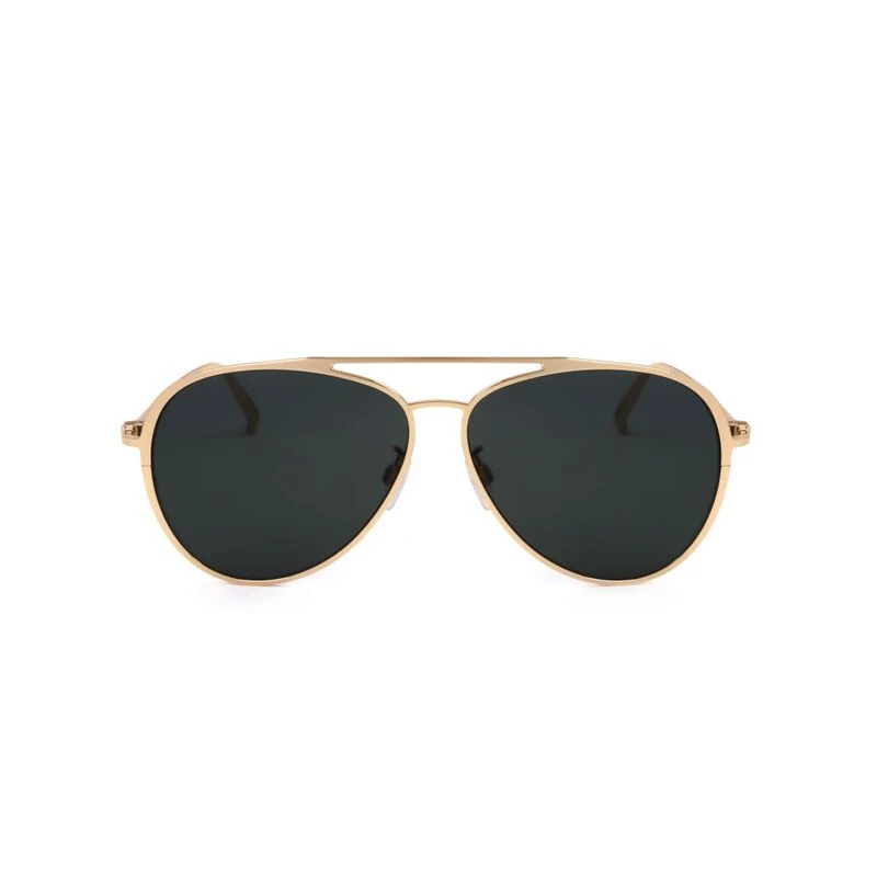 Bally Lunettes de soleil BY0024 D Pilot Homme Jaune Sportpursuit.c
