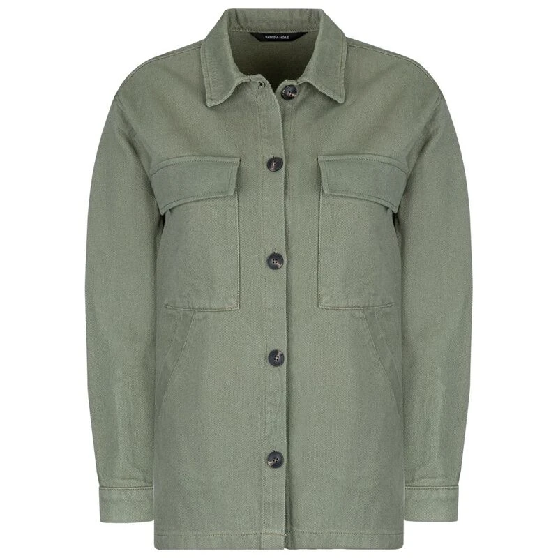 Womens canvas shirt jacket outlet