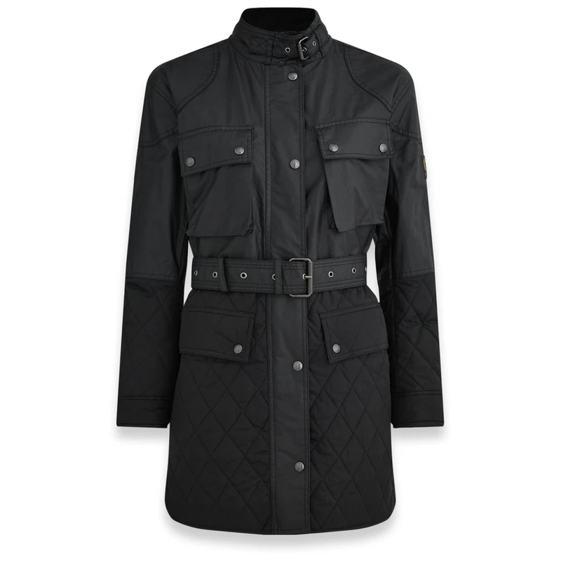 Belstaff Womens Trialmaster Advance Jacket Black Sportpursuit