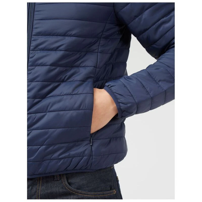 Ben Sherman Mens Lightweight Padded Funnel Jacket Midnight Sportpu