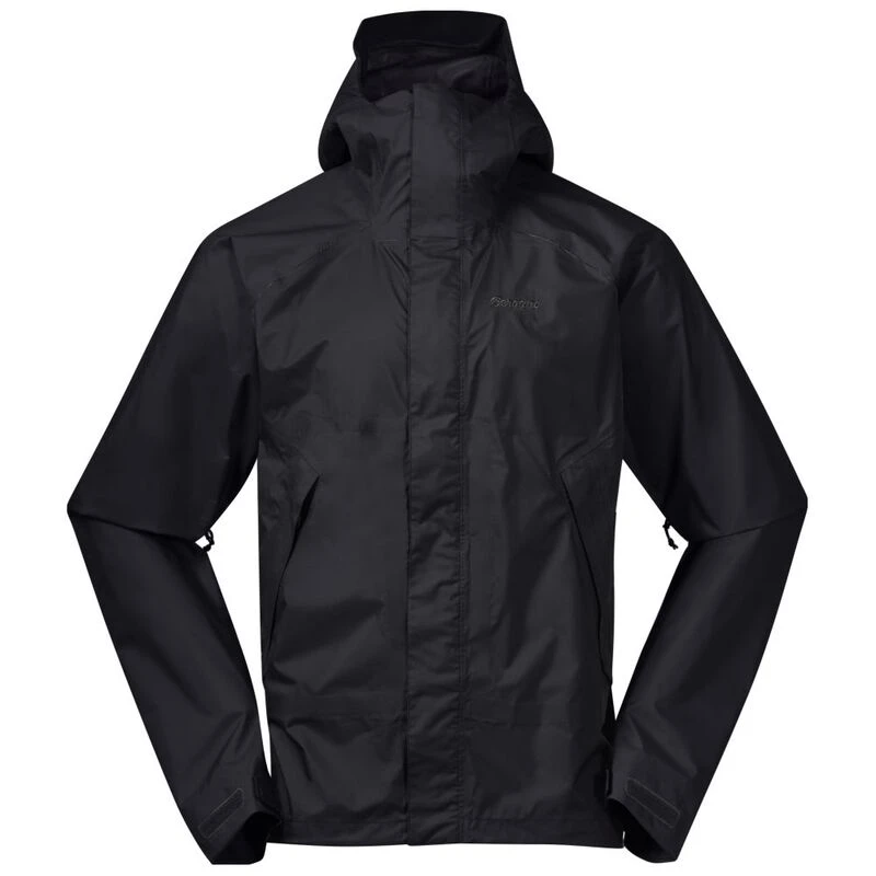 Bergans Mens Vatne 3L Waterproof Jacket Black Sportpursuit