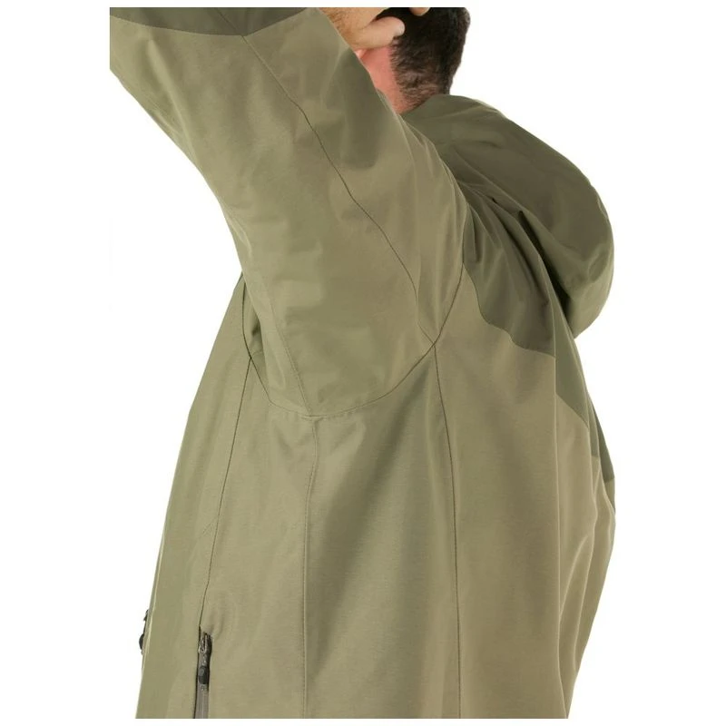 Mens Arran Shell Jacket Green Dark Green Sportpursuit