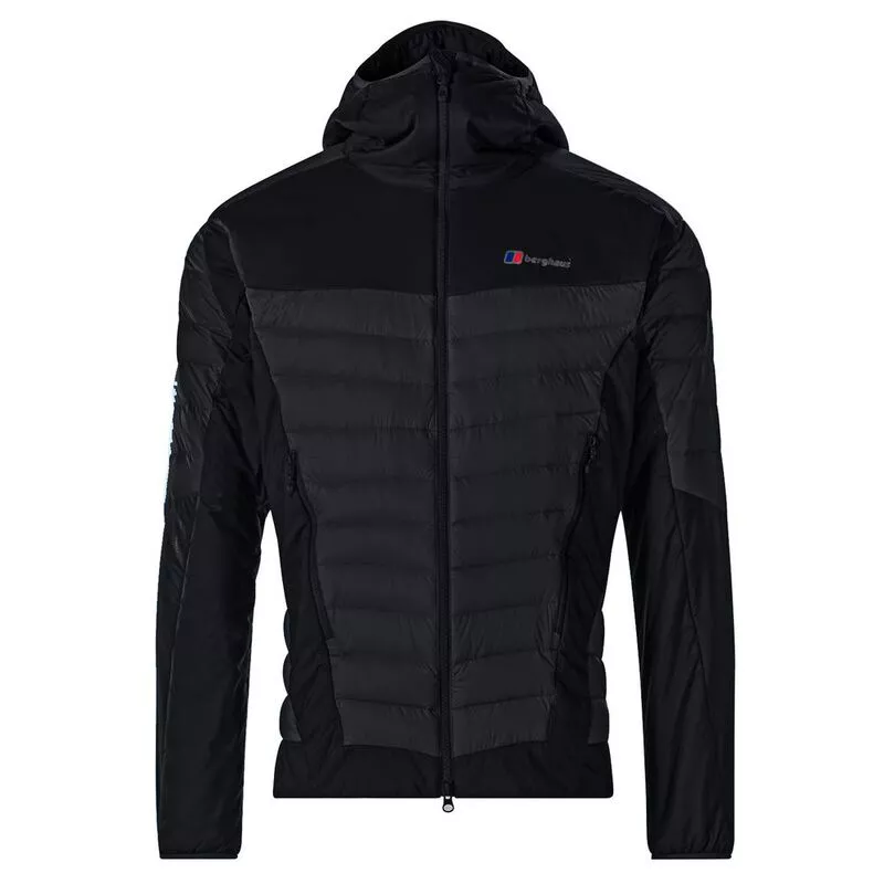 Berghaus Mens Ulvetanna Hybrid 2.0 Down Jacket Black Black Sportpu