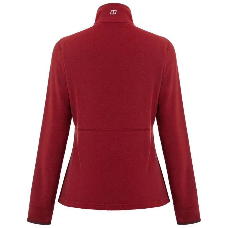 Berghaus Womens Prism 2.0 IA Fleece Jacket (Dark Red) | Sportpursuit.c
