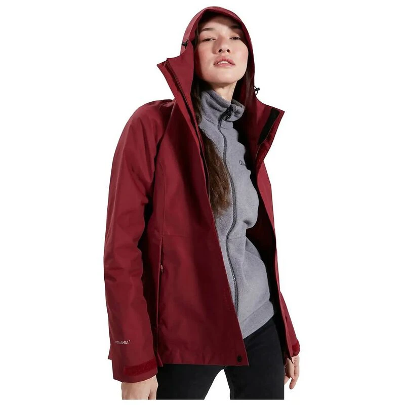 Berghaus Womens Elara Jacket Syrah Red Dahlia Sportpursuit