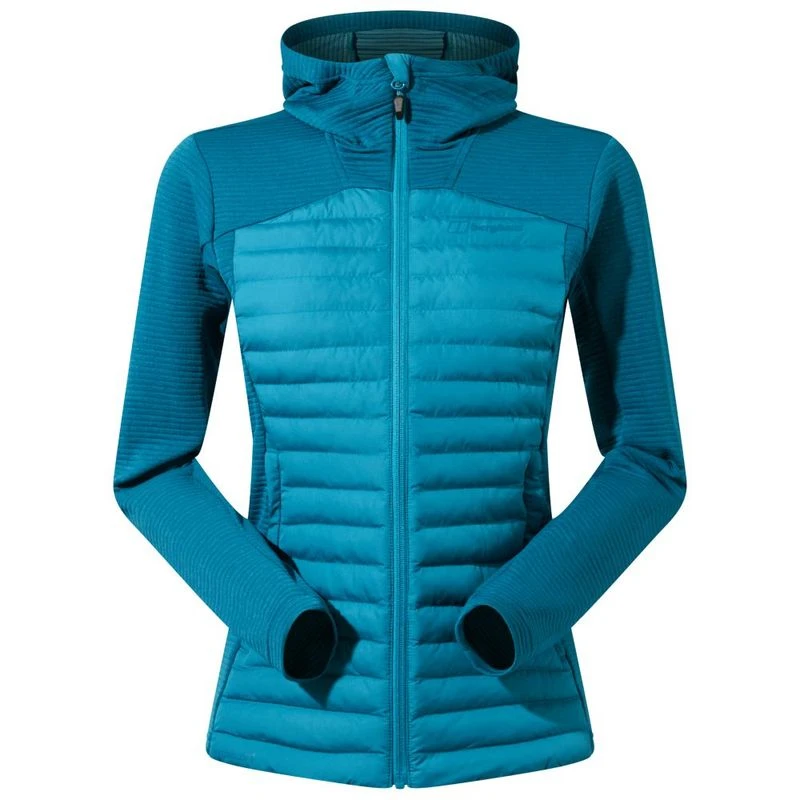 Berghaus Womens Nula Hybrid Jacket Dark Turquoise Sportpursuit