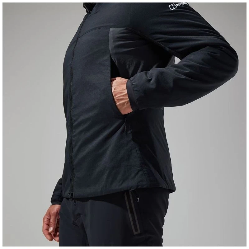 Pull Polaire Berghaus Homme, Gris Moyen, Taille M, Pour Marche - Très Bon état