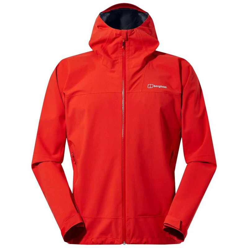 Berghaus Mens Kember Vented Jacket Orange Sportpursuit