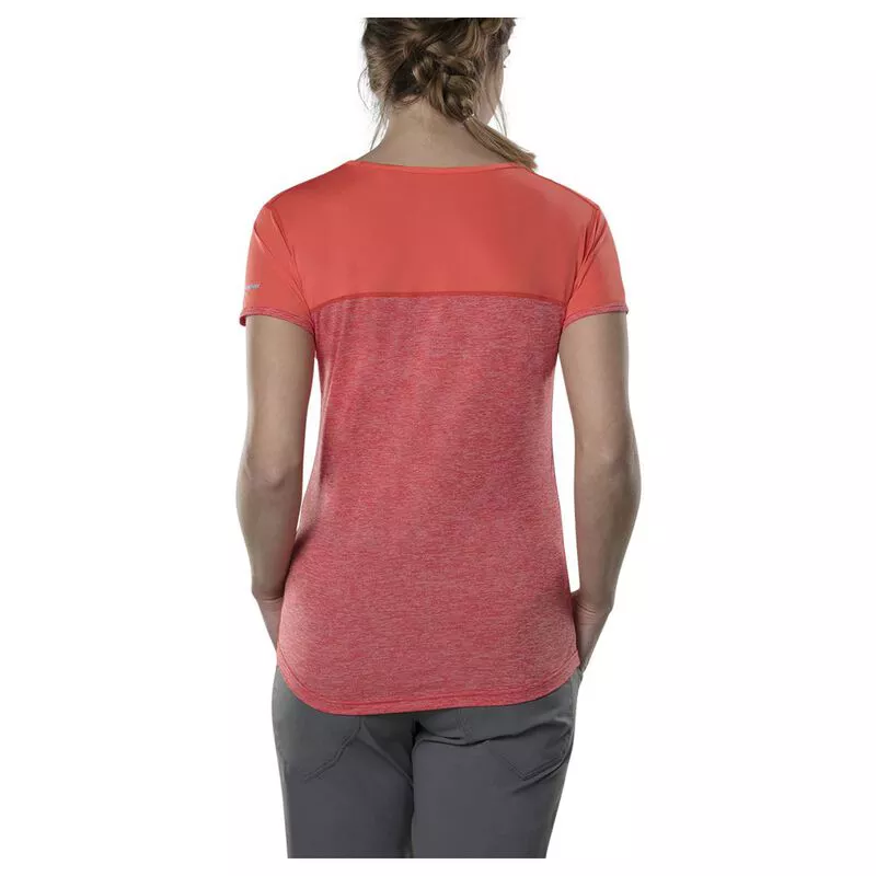 Berghaus Womens Voyager Short Sleeve Crew Tech T Shirt Volcano Marl H