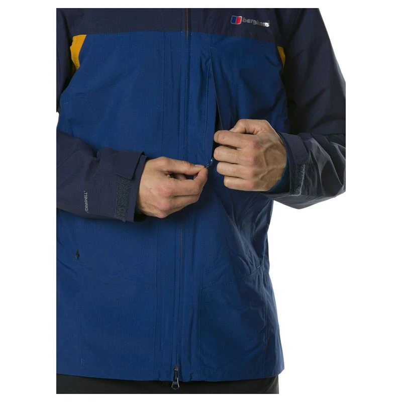 Berghaus Mens Chombu Waterproof Jacket Deep Water Dusk Sportpursui