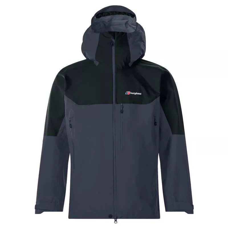 Berghaus Mens Extrem 5000 Vented Waterproof Jacket Carbon Black Sp