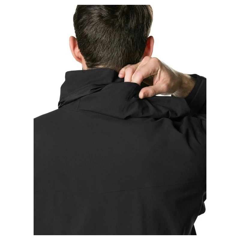 Berghaus Mens Hillwalker Long Interactive Waterproof Jacket Black Bla