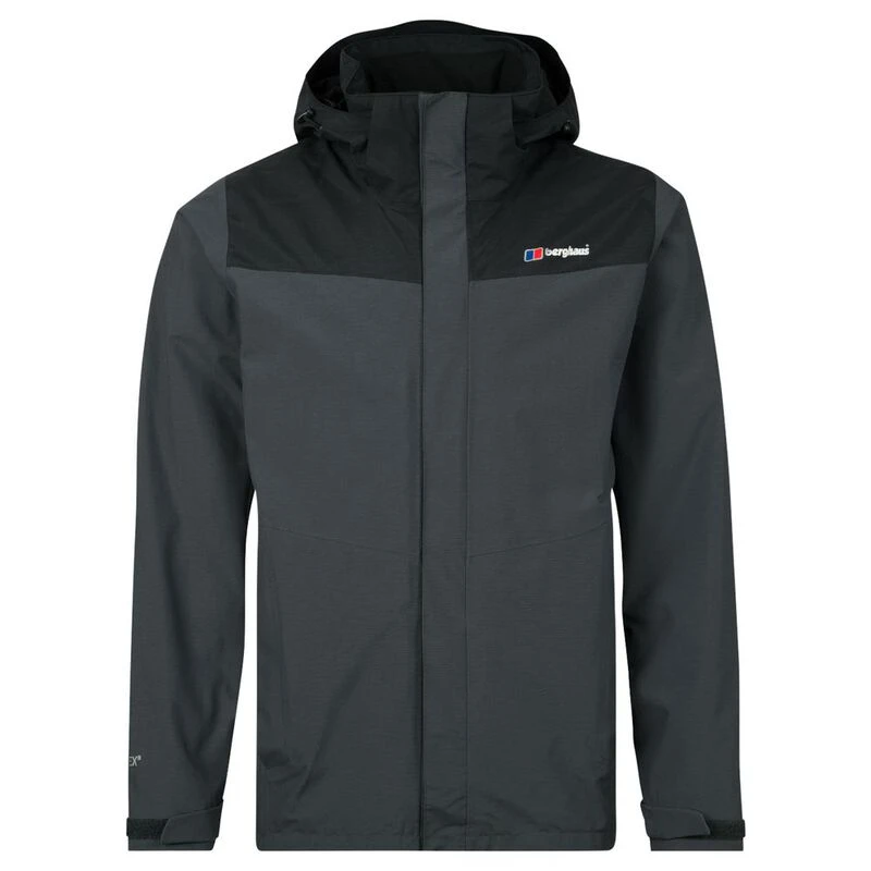 Berghaus Mens Hillwalker Interactive Waterproof Jacket Carbon Black