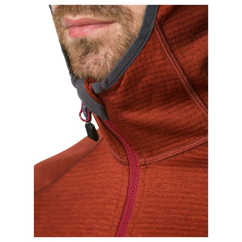 Men's spitzer hooded interactive fleece jacket deals