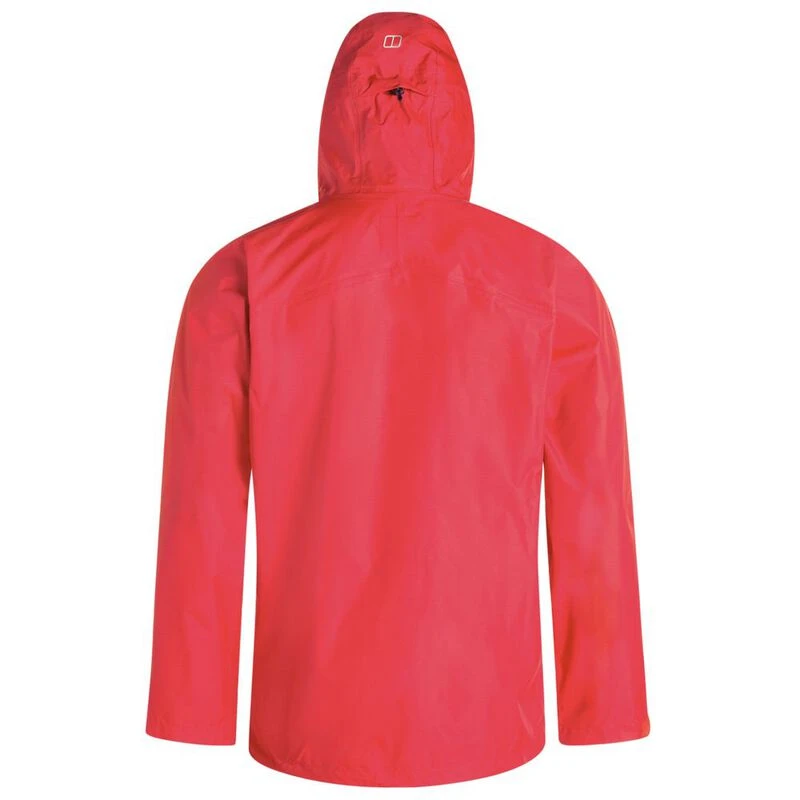 Berghaus Mens Deluge Vented Shell Jacket (Red/Red) | Sportpursuit.com