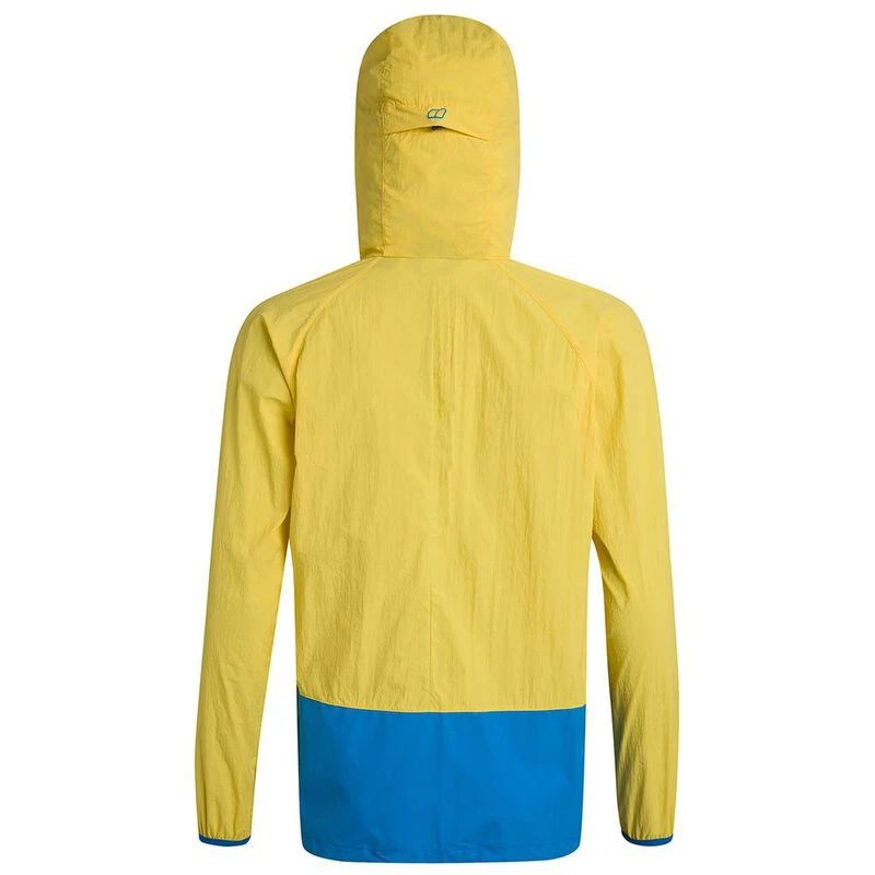 Berghaus Womens Skerray Half Zip Jacket Yellow Blue Sportpursuit.c