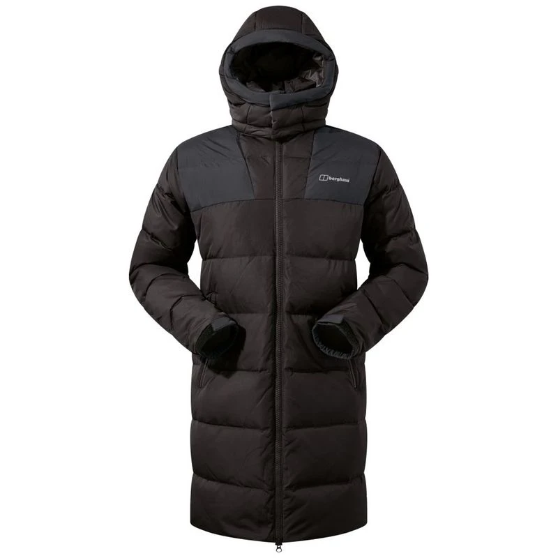 Berghaus Mens Embo Long 2 in 1 Jacket Black Black Sportpursuit