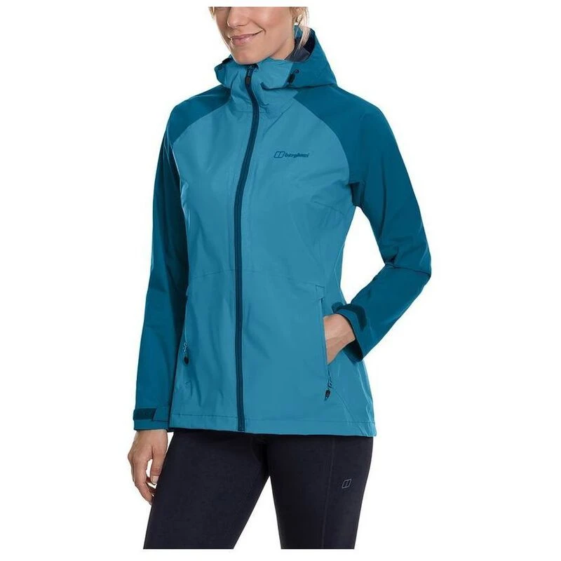Berghaus Womens Deluge Pro Jacket Blue Sportpursuit