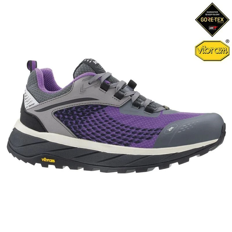 Bestard Womens Speedwave Trail Walking Shoes (Lilac/Grey) Sportpursu