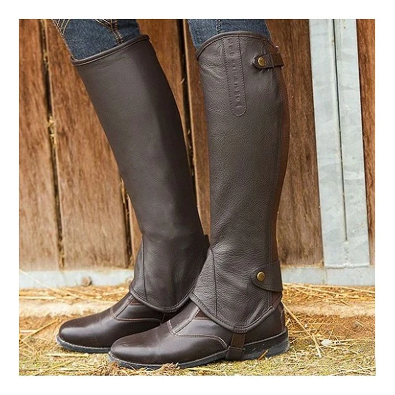 Equitheme Mini-chaps Soft (Havana