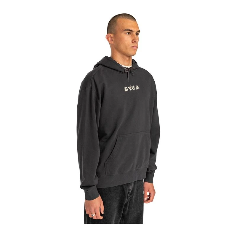 Sweat à Capuche RVCA Bleu Marine Zippé - Taille M - Occasion Très Bon État