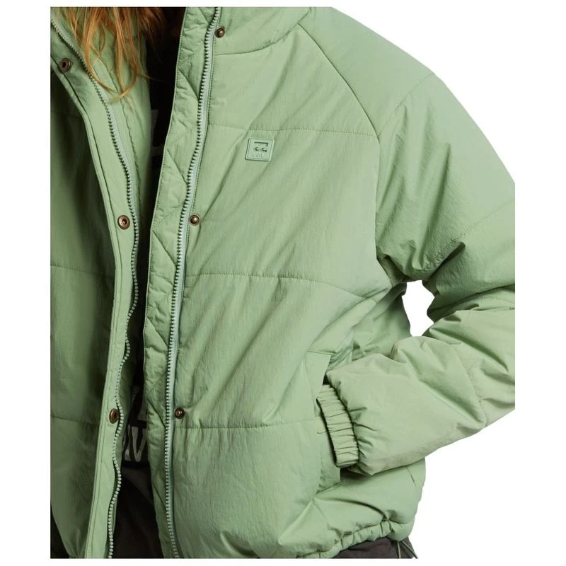 Billabong Womens High Route Jacket Green Sportpursuit